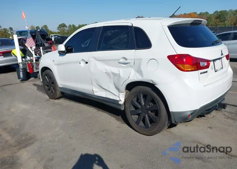 2014 Mitsubishi Outlander Sport Es from USA, damaged, VIN 4A4AR3AUXEE005464